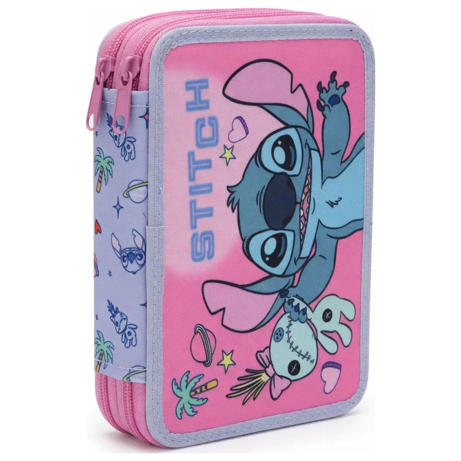 Stitch Scrapbook piórnik dwupiętrowy z wyposażeniem zdjęcie produktu