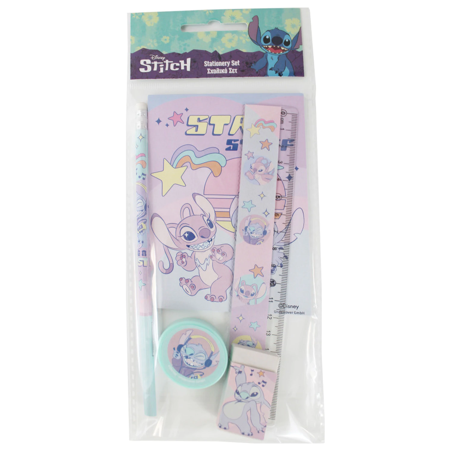 Stitch Star Stuff Zestaw artykułów piśmienniczych, 5 sztuk zdjęcie produktu