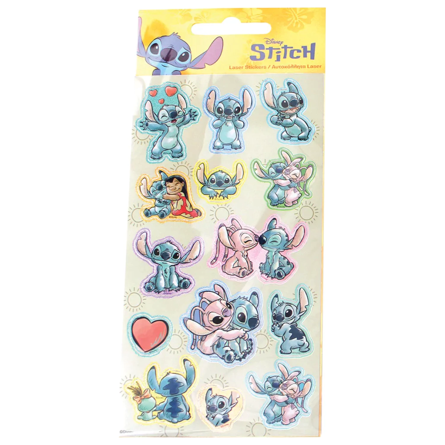 Zestaw naklejek holograficznych Stitch Sun zdjęcie produktu