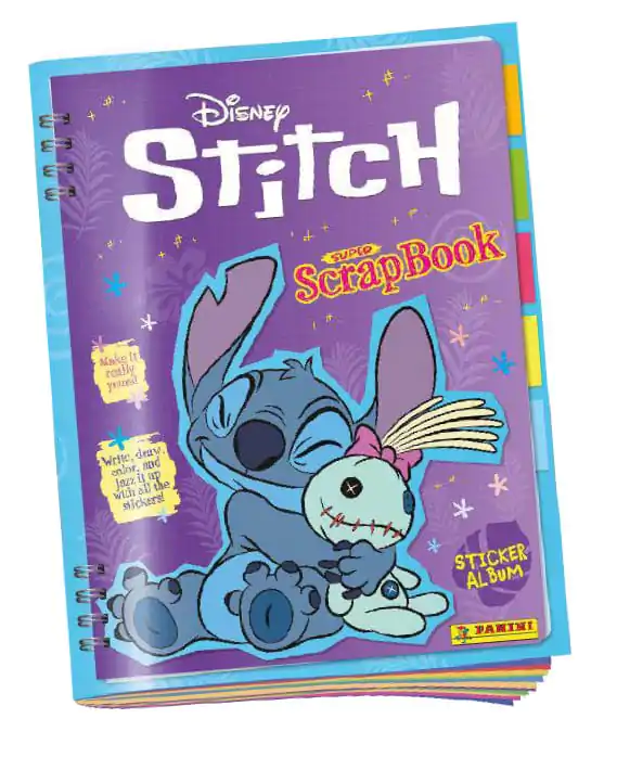 Stitch Super ScrapBook Album na Naklejki Kolekcja *German Version* zdjęcie produktu