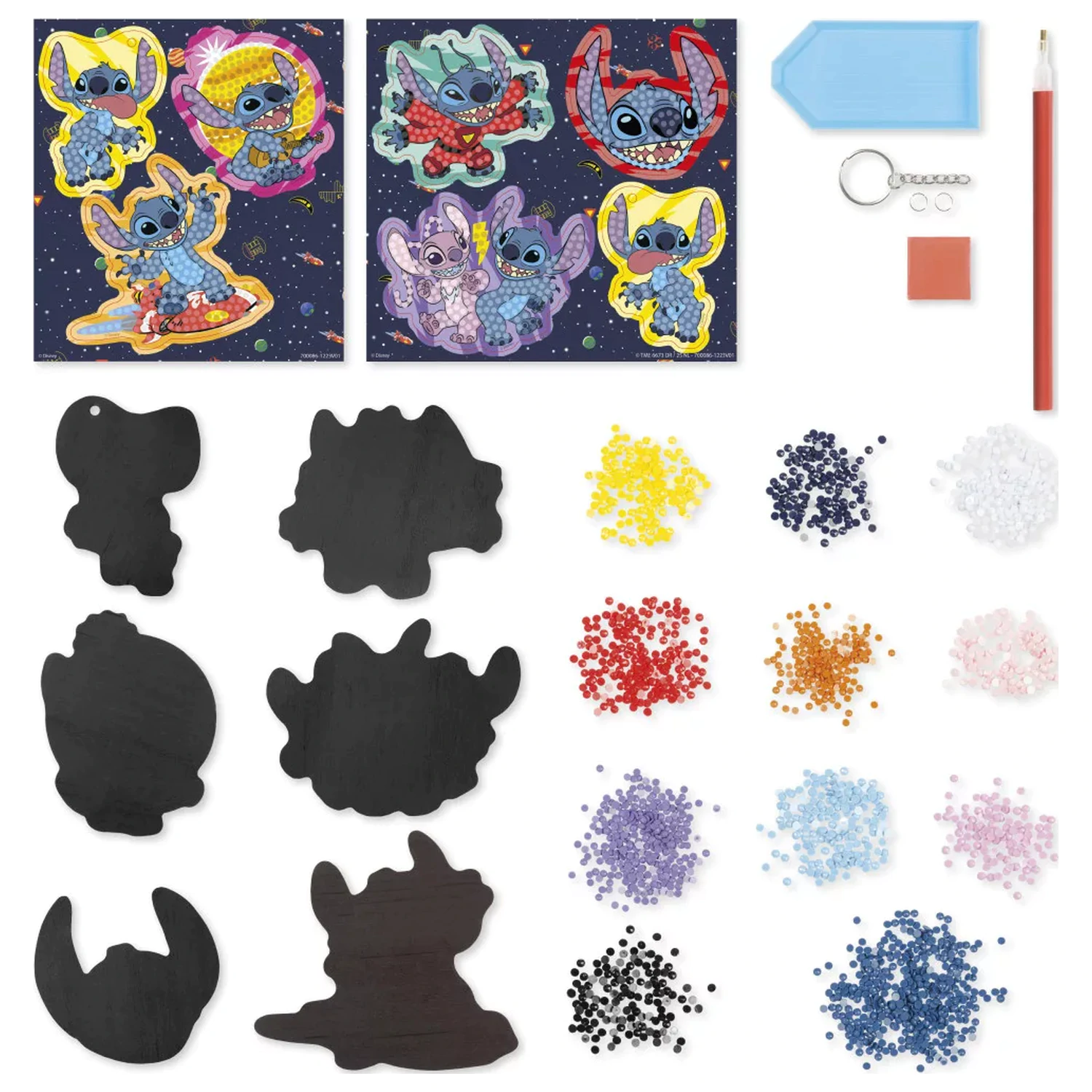 Lilo and Stitch Surf magnetyczny zestaw wysadzany diamentami zdjęcie produktu