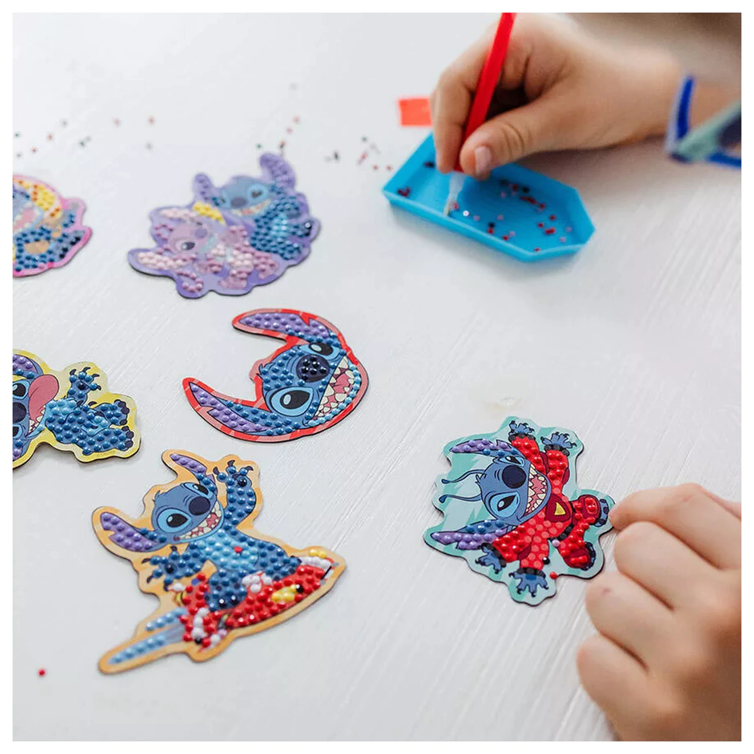 Lilo and Stitch Surf magnetyczny zestaw wysadzany diamentami zdjęcie produktu