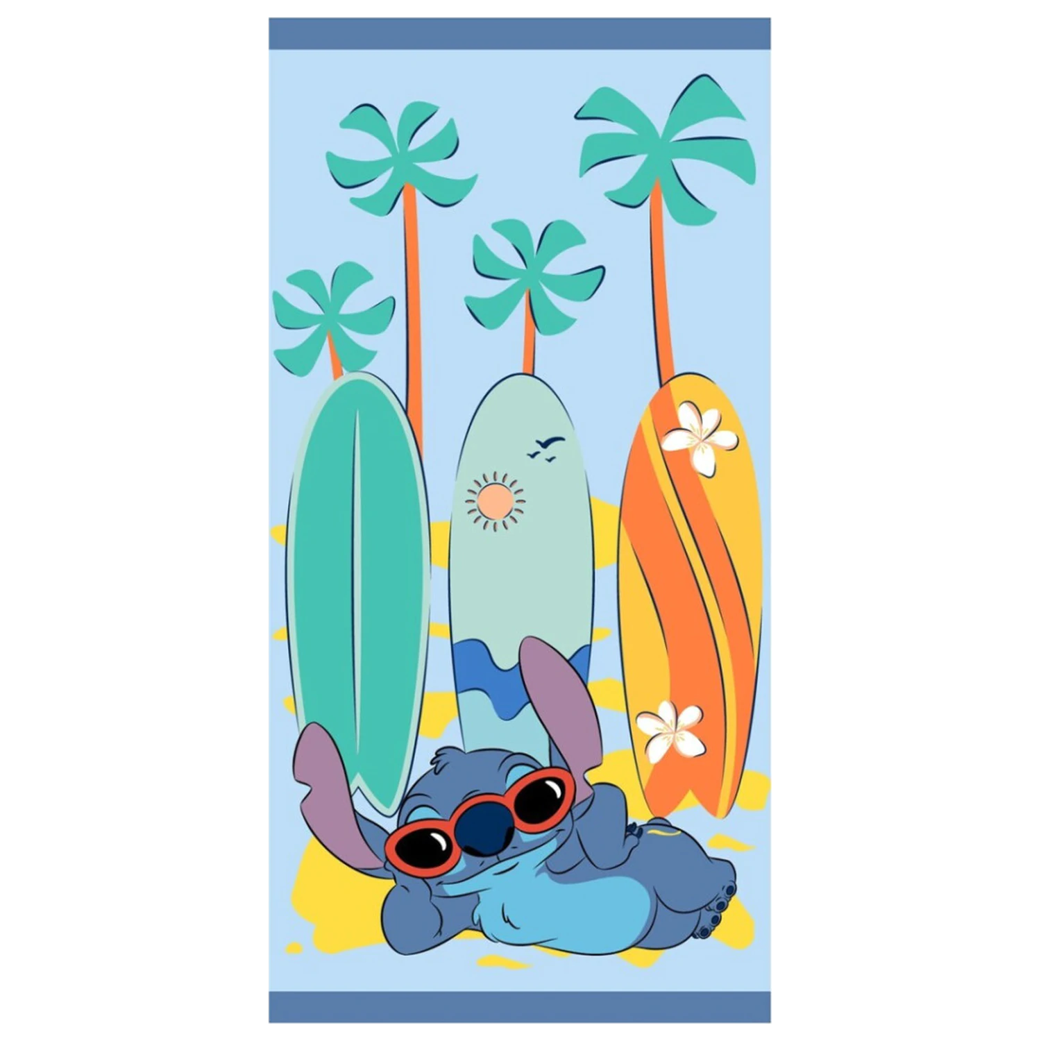 Lilo & Stitch Surf Paradise Ręcznik 70x140cm zdjęcie produktu