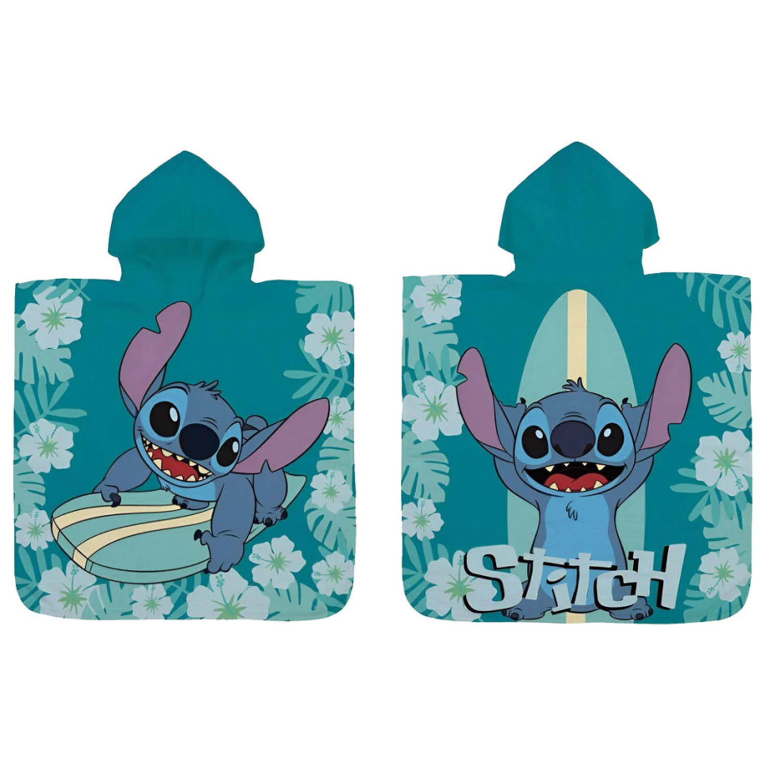 Stitch Ręcznik plażowy Poncho Surf Beach zdjęcie produktu