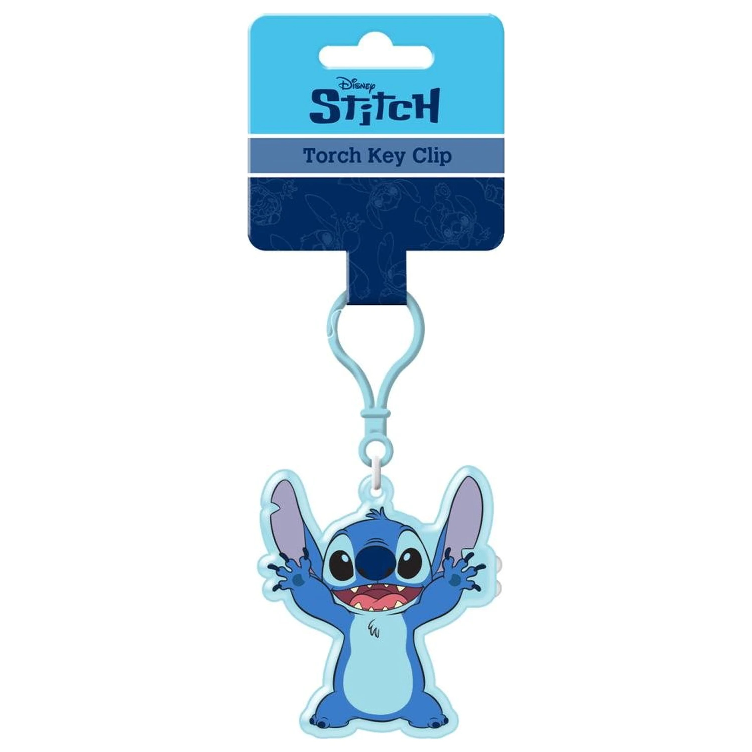 Stitch Torch Light Key Klips zdjęcie produktu