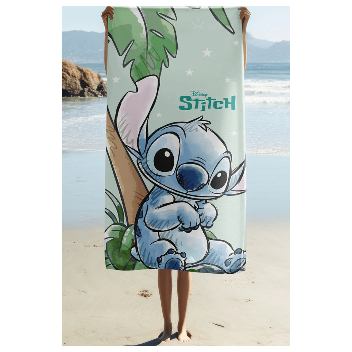 Stitch Tropical Cutie Ręcznik 70x140cm zdjęcie produktu