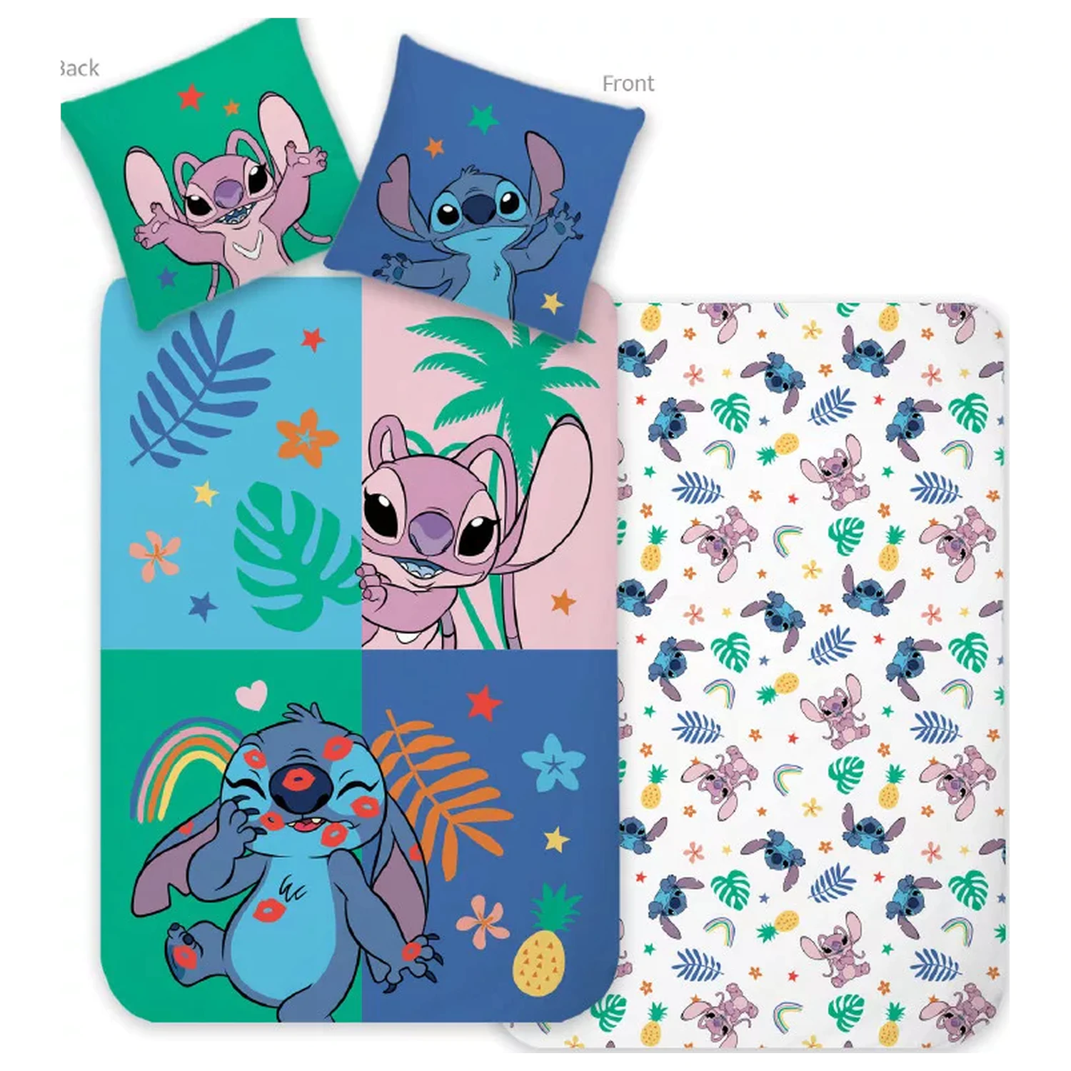 Stitch Tropical Friend Kids' Poszwa na kołdrę zdjęcie produktu