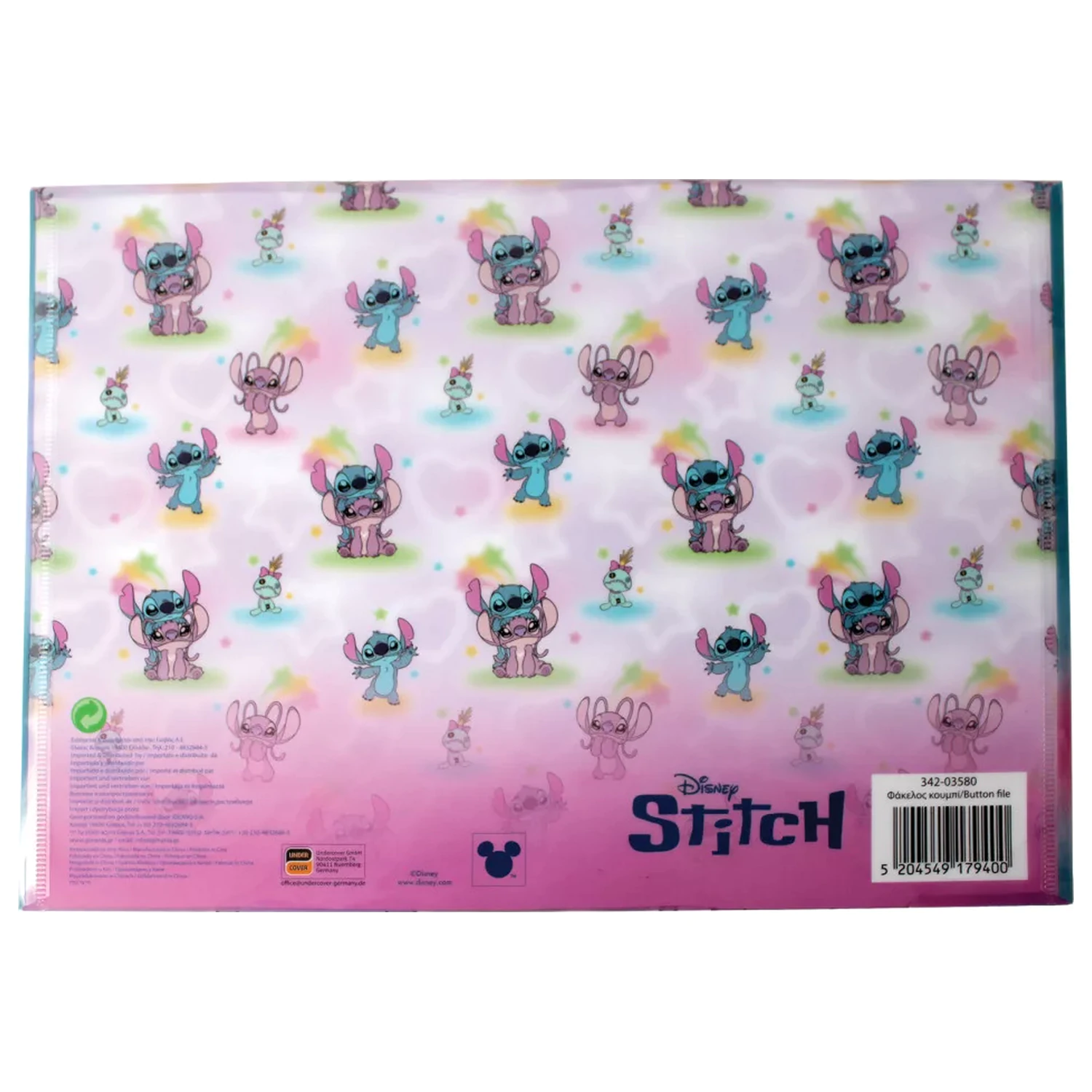 Stitch Universe portfel na dokumenty A4 zdjęcie produktu