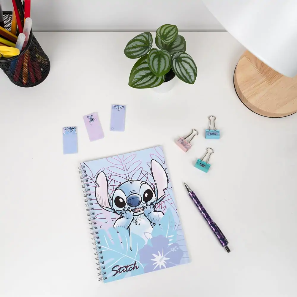 Stitch Akwarelowy zestaw artykułów piśmiennych (8 sztuk) zdjęcie produktu