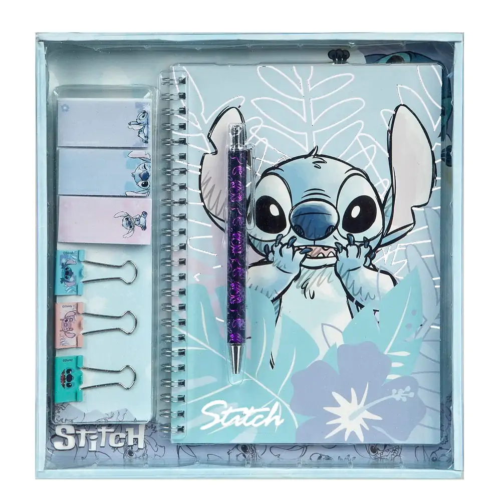 Stitch Akwarelowy zestaw artykułów piśmiennych (8 sztuk) zdjęcie produktu