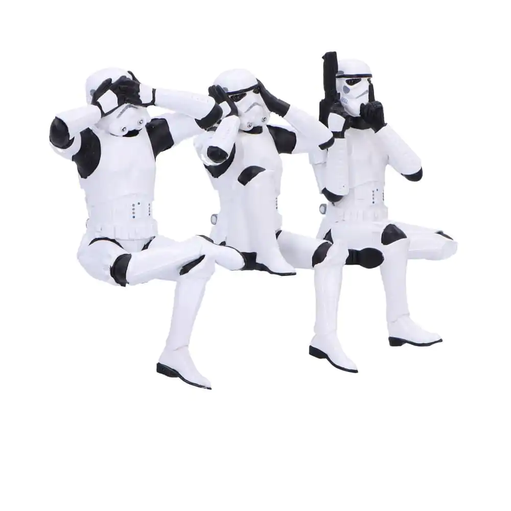 Figurki Stormtrooper Trzej Mędrcy Siedzący Stormtrooperzy 11 cm zdjęcie produktu