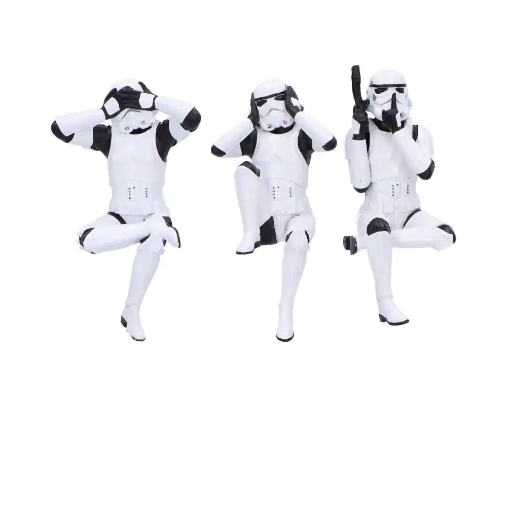 Figurki Stormtrooper Trzej Mędrcy Siedzący Stormtrooperzy 11 cm zdjęcie produktu