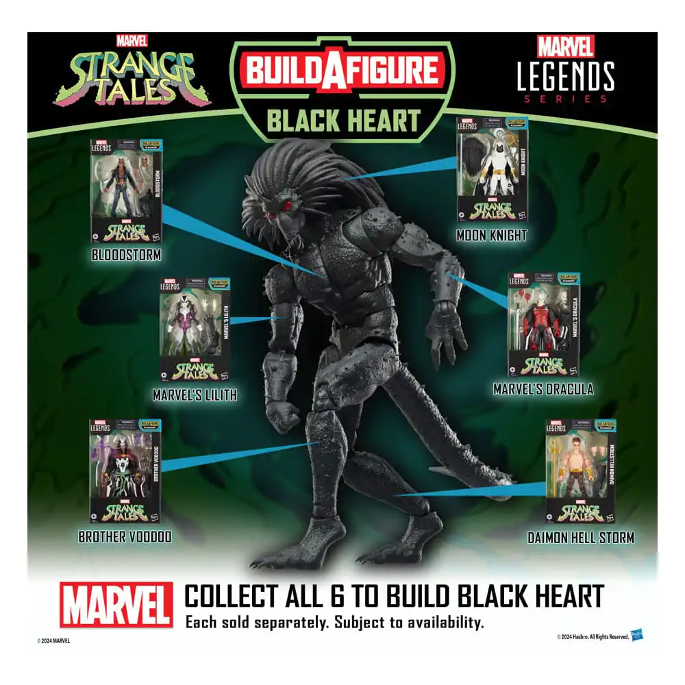 Strange Tales Marvel Legends Figurka Akcji Bloodstorm (BAF: Blackheart) 15 cm zdjęcie produktu