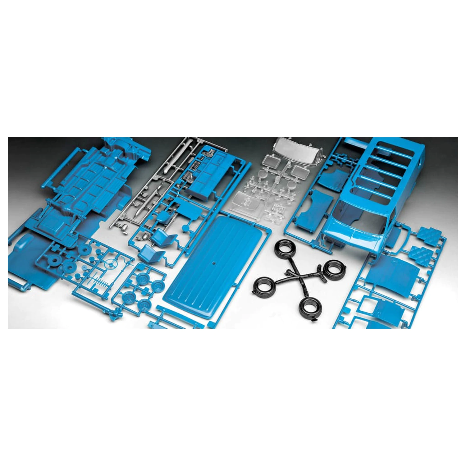 Stranger Things zestaw modelarski 1/25 samochód (kolor aqua) 21 cm zdjęcie produktu