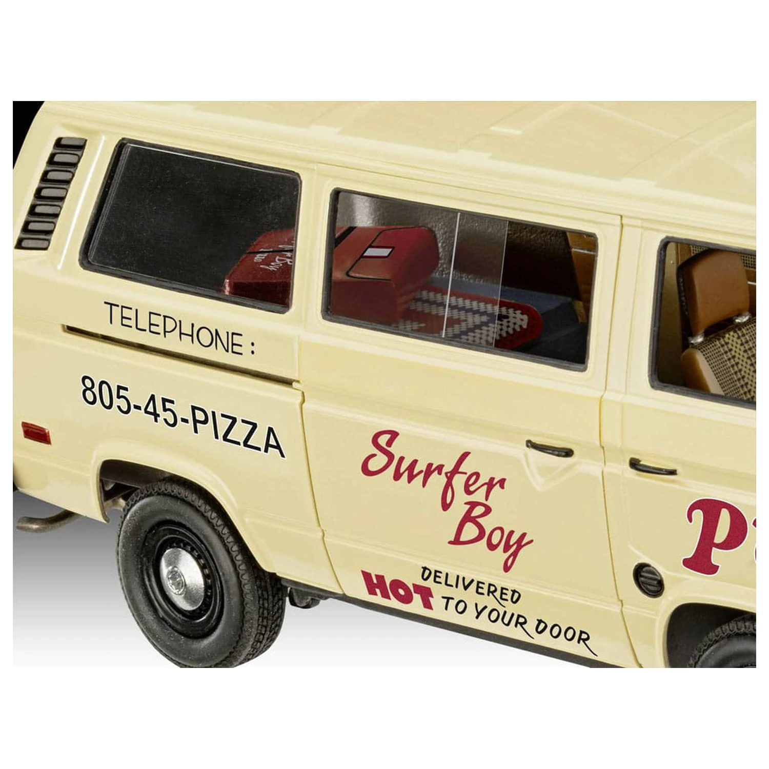 Stranger Things Model Kit 1/25 VW T3 Bus Surfer Boy 19 cm zdjęcie produktu