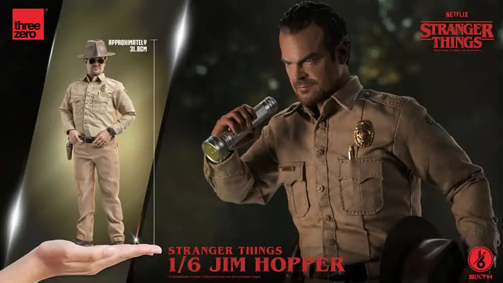 Figurka akcji Stranger Things 1/6 Jim Hopper (Sezon 1) 32 cm zdjęcie produktu