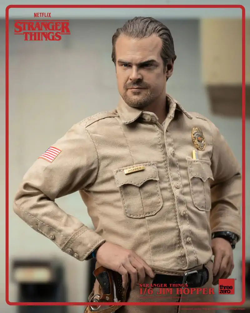 Figurka akcji Stranger Things 1/6 Jim Hopper (Sezon 1) 32 cm zdjęcie produktu