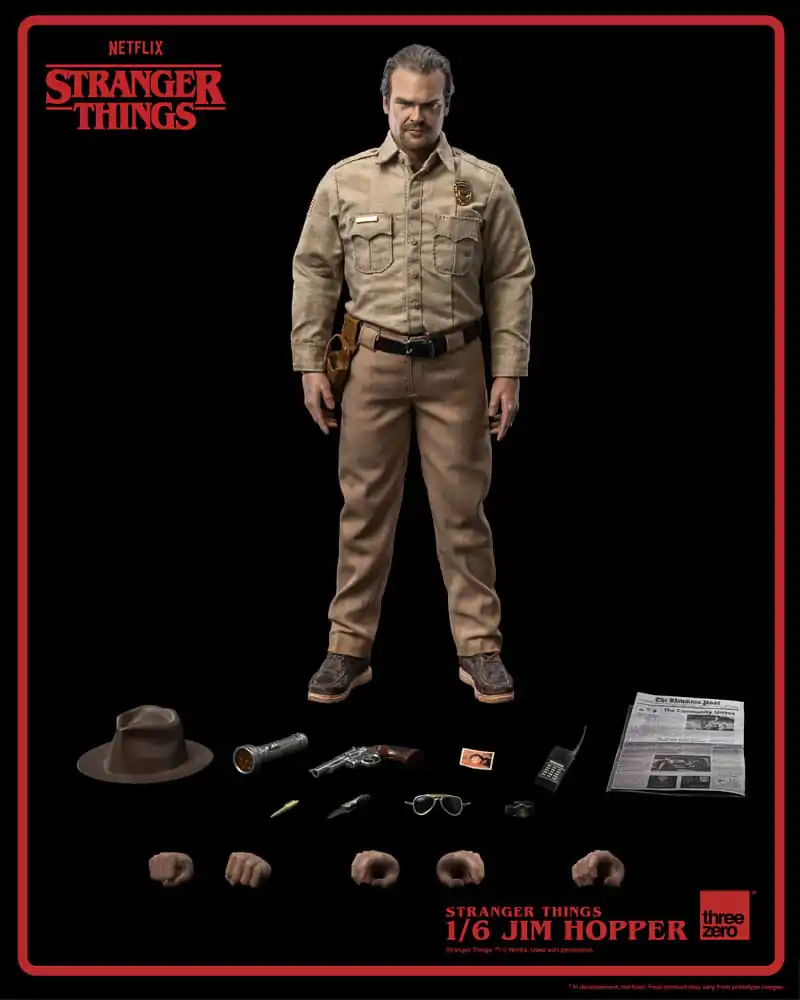 Figurka akcji Stranger Things 1/6 Jim Hopper (Sezon 1) 32 cm zdjęcie produktu