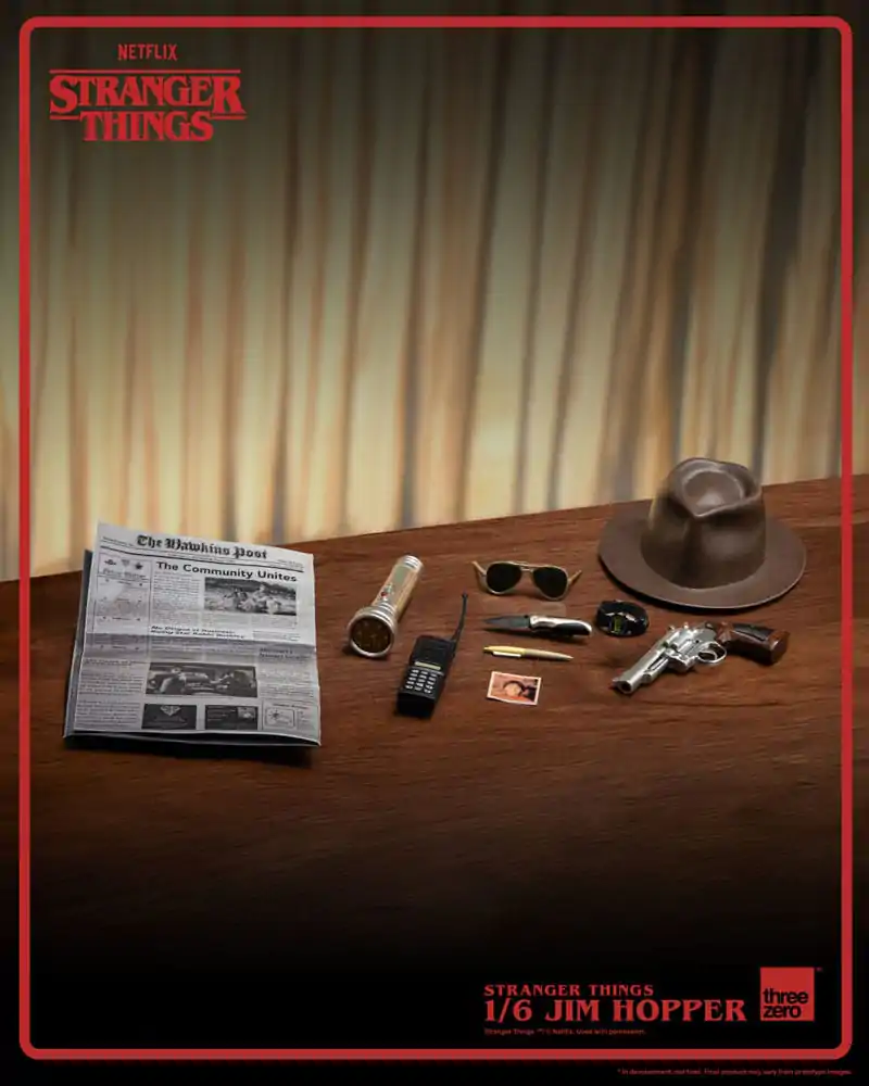 Figurka akcji Stranger Things 1/6 Jim Hopper (Sezon 1) 32 cm zdjęcie produktu