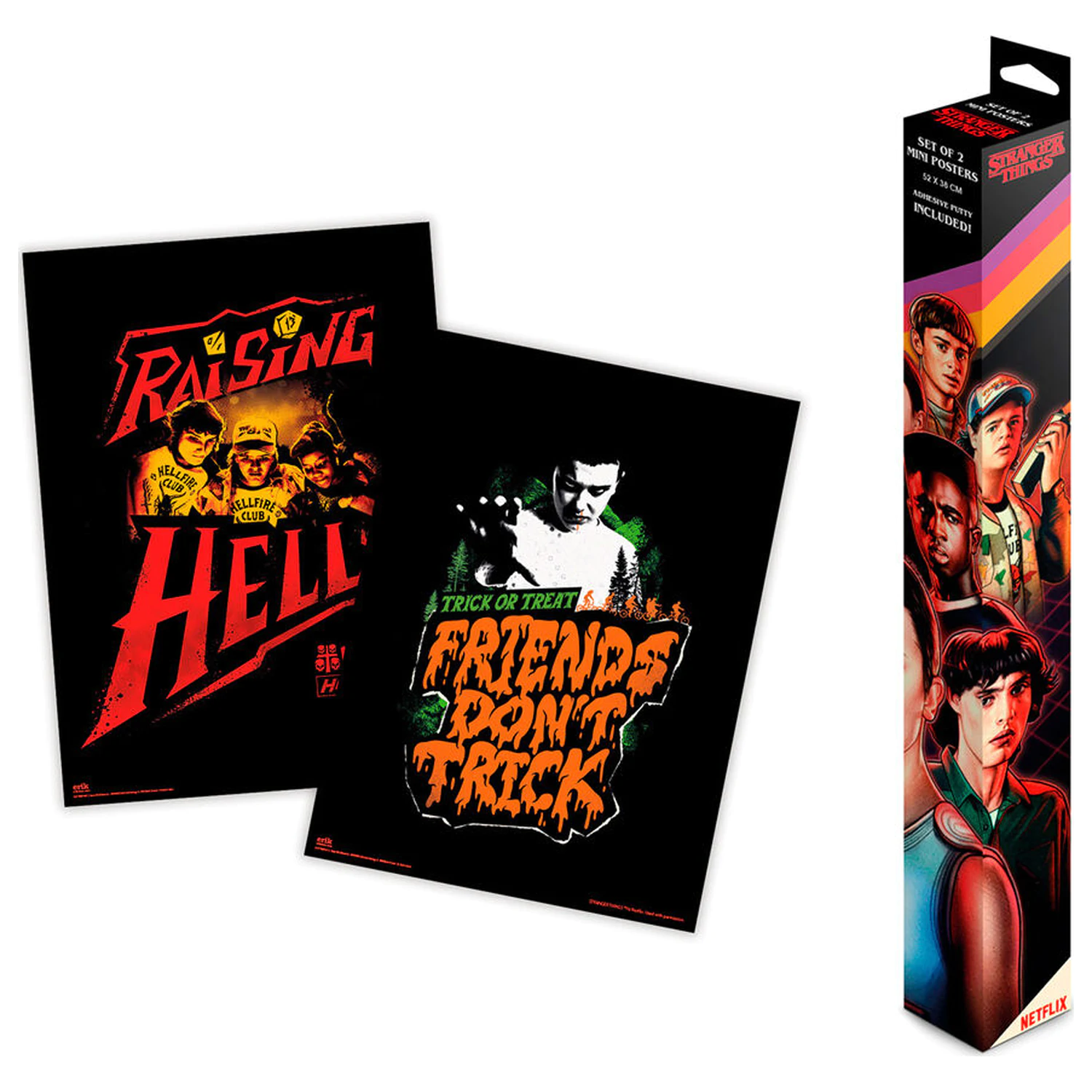 Stranger Things Zestaw 2 mini plakatów zdjęcie produktu