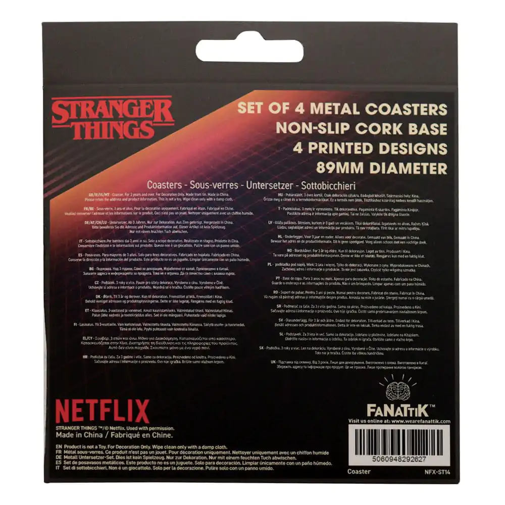 "Stranger Things" Podstawki 4-pak zdjęcie produktu