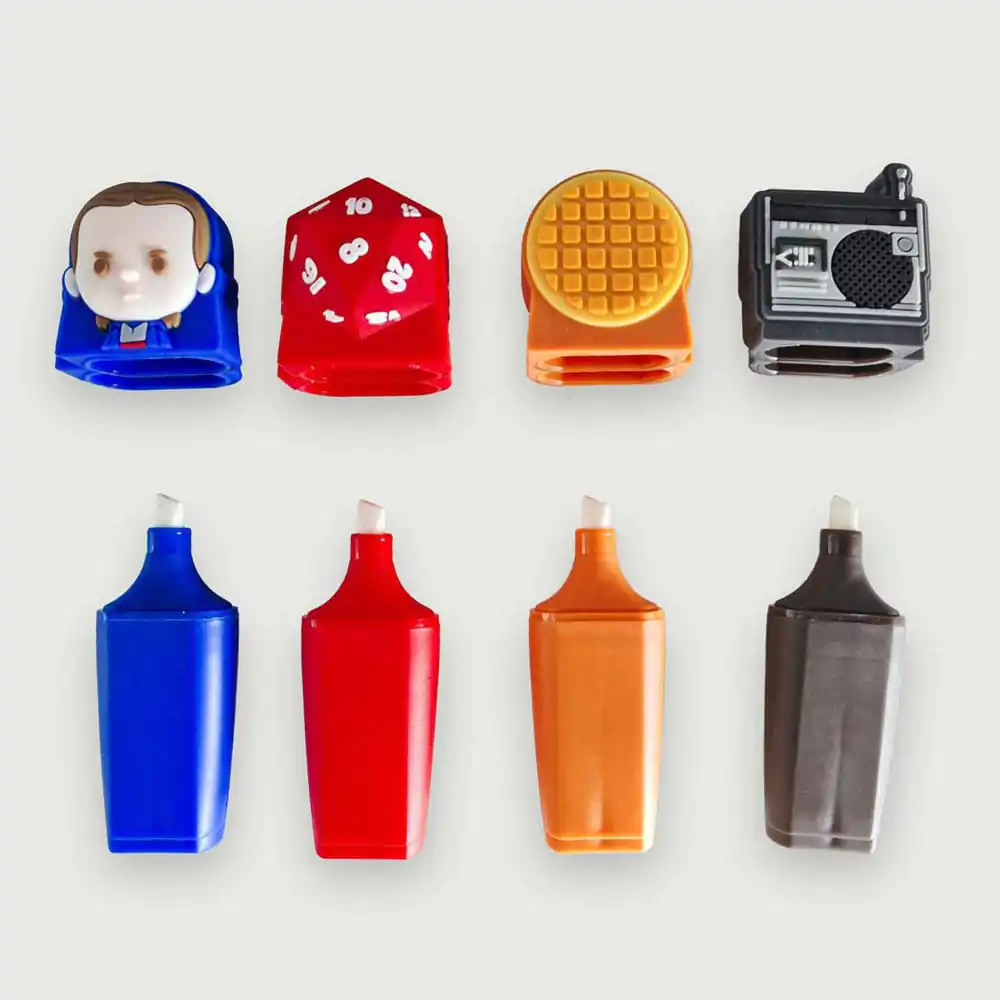 Stranger Things pack 4 zakreślaczy zdjęcie produktu