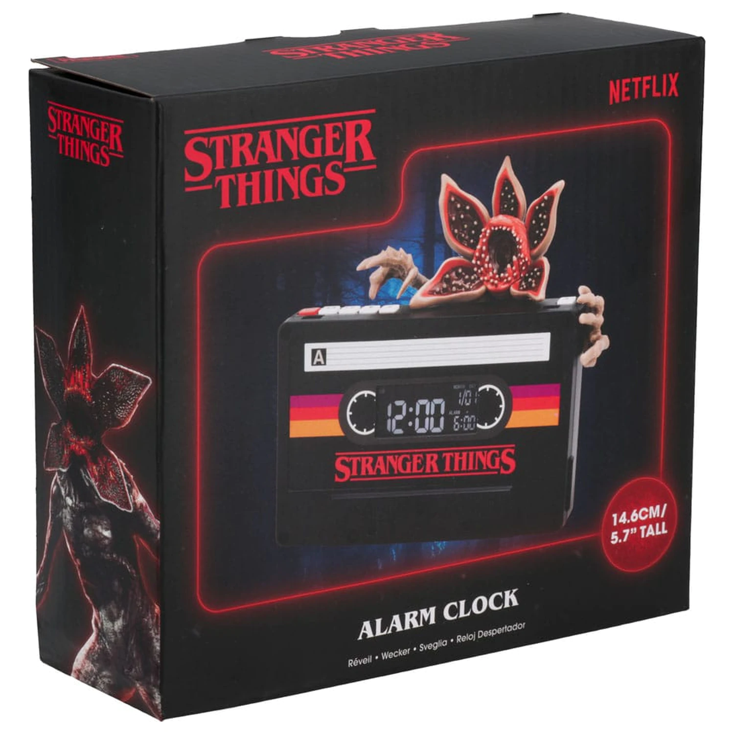 Stranger Things 5 Budzik Demogorgon Kaseta 15 cm zdjęcie produktu