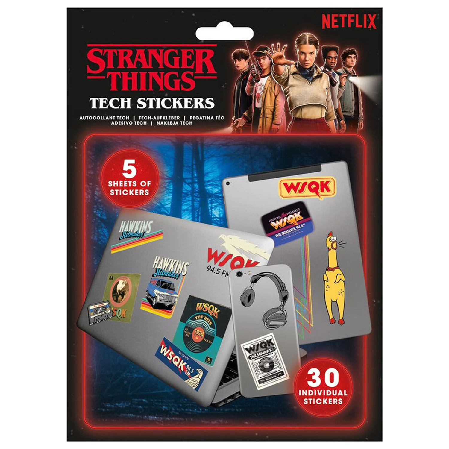 Stranger Things 5 naklejek zdjęcie produktu