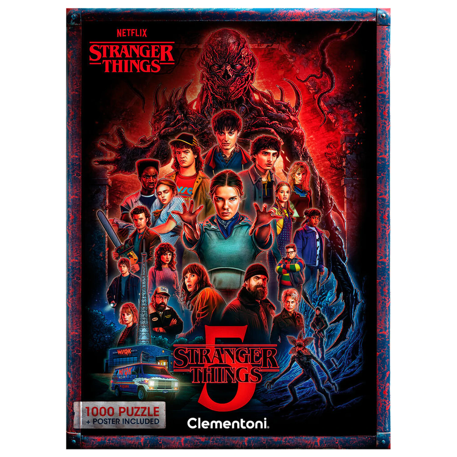 Stranger Things 5 puzzle 1000 elementów zdjęcie produktu