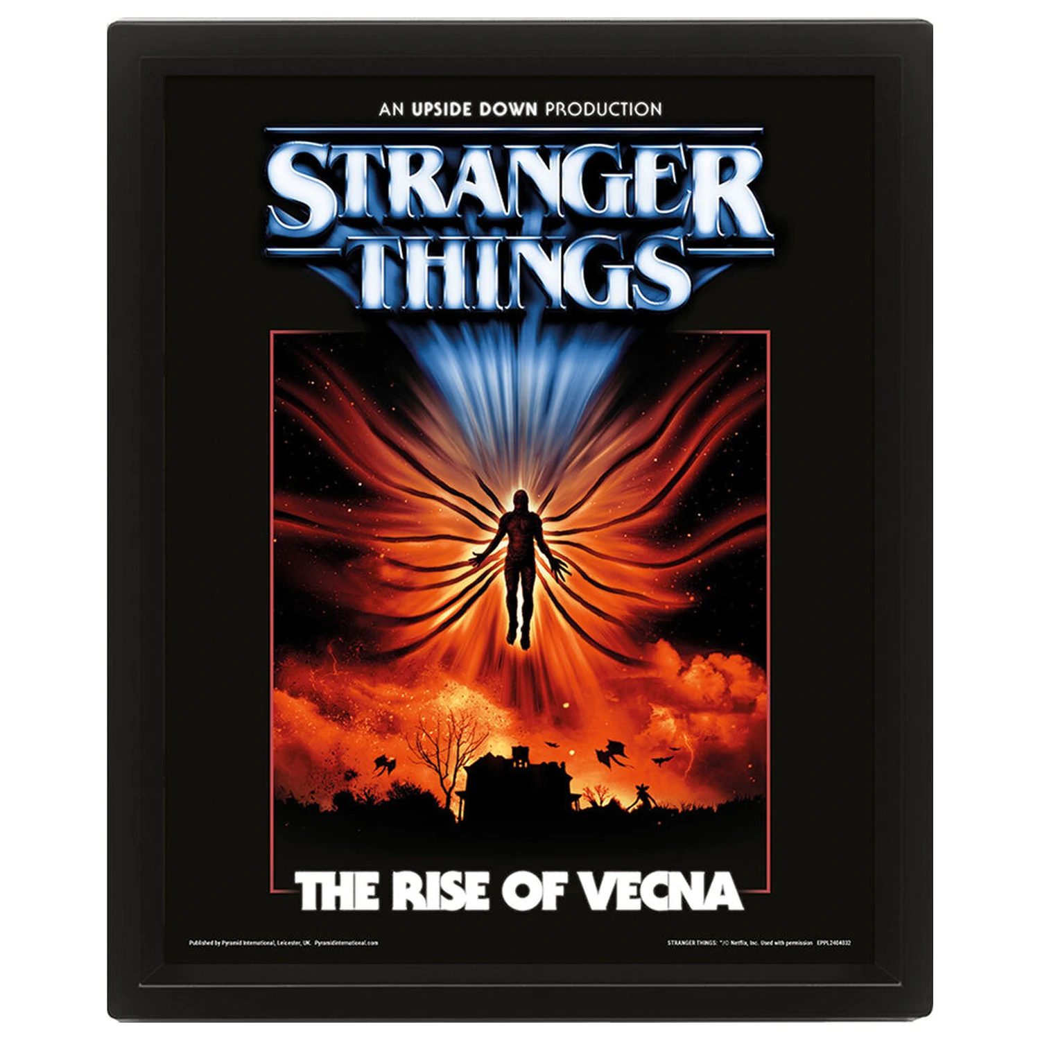 Stranger Things 5 The Rise of Vecna plakat lentikularny 3D zdjęcie produktu