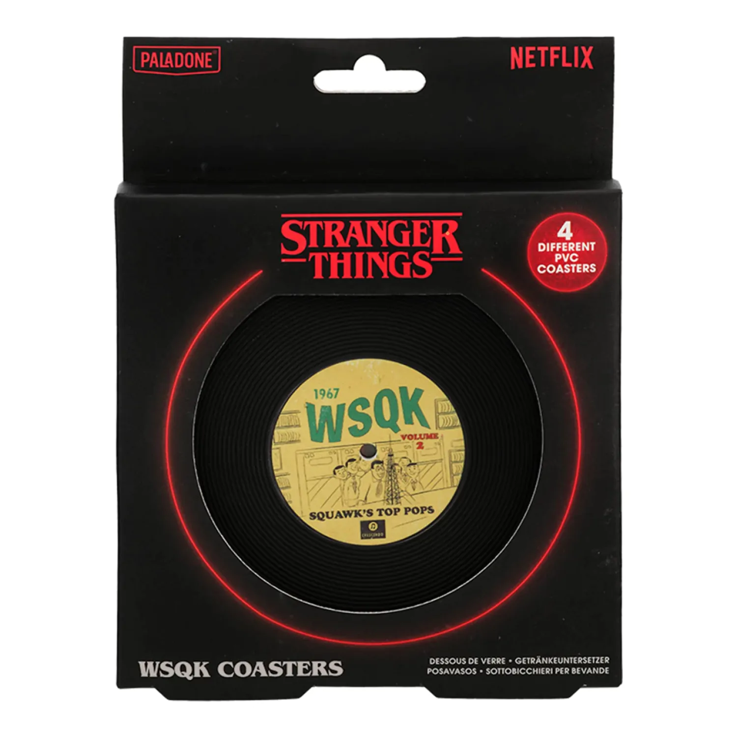 Stranger Things 5 Podstawki WSQK 4-pak zdjęcie produktu