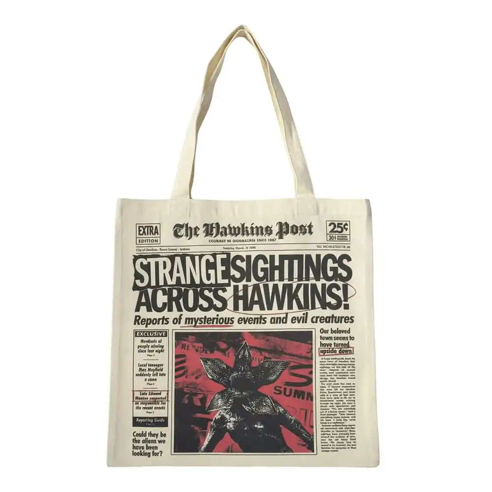 Stranger Things Torba ekologiczna Gazeta zdjęcie produktu