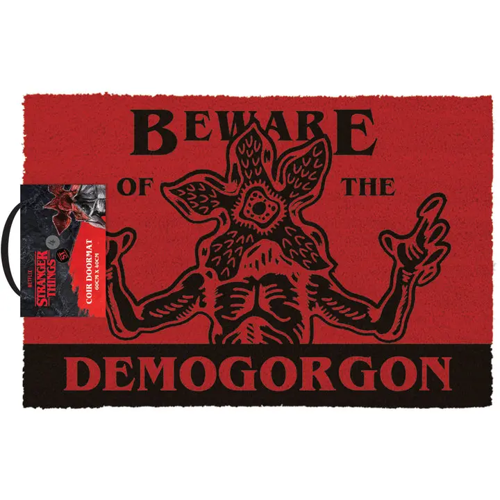 Wycieraczka Stranger Things Beware Demogorgon 40 x 60 cm zdjęcie produktu