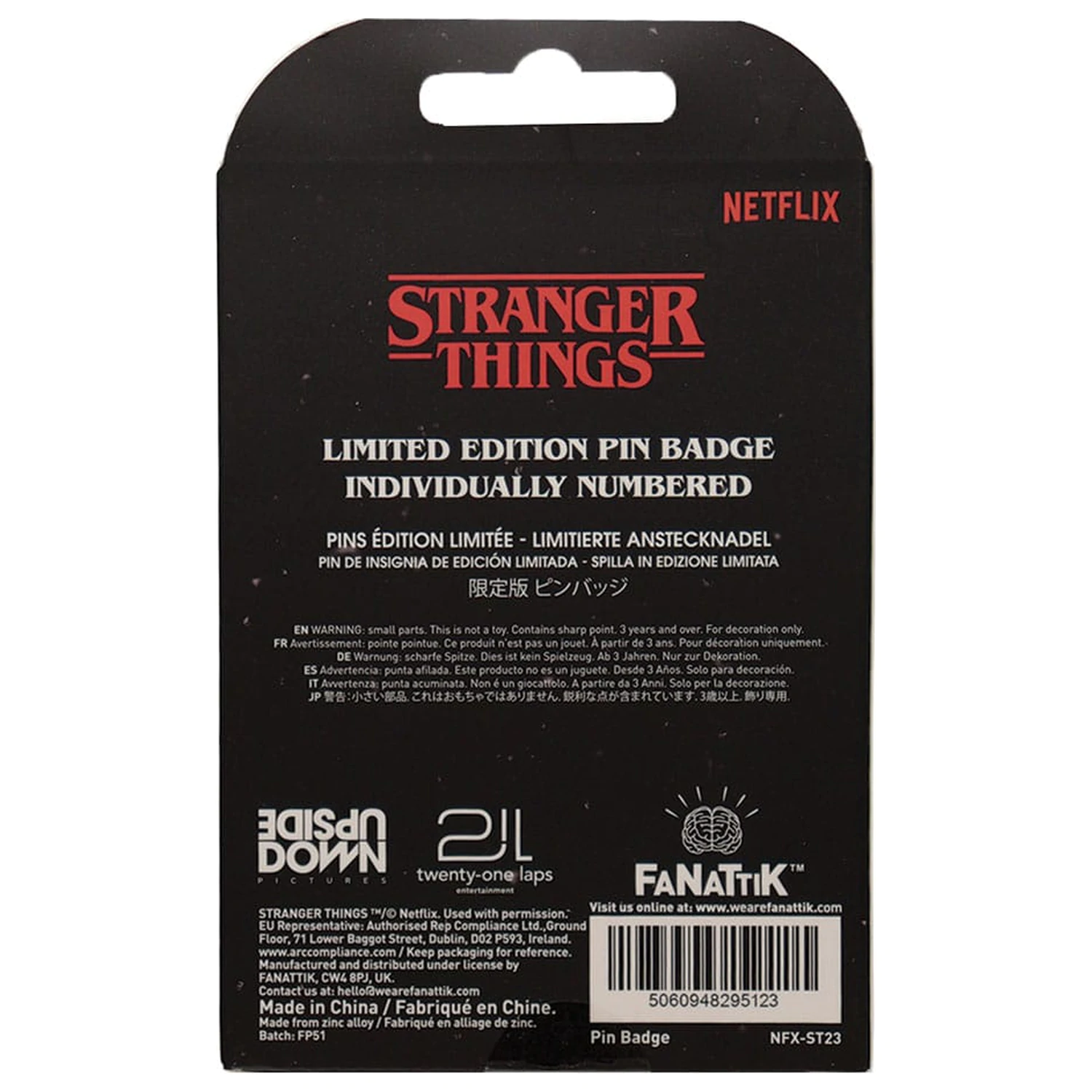 Stranger Things Pin Badge Castle Byers Edycja Limitowana zdjęcie produktu