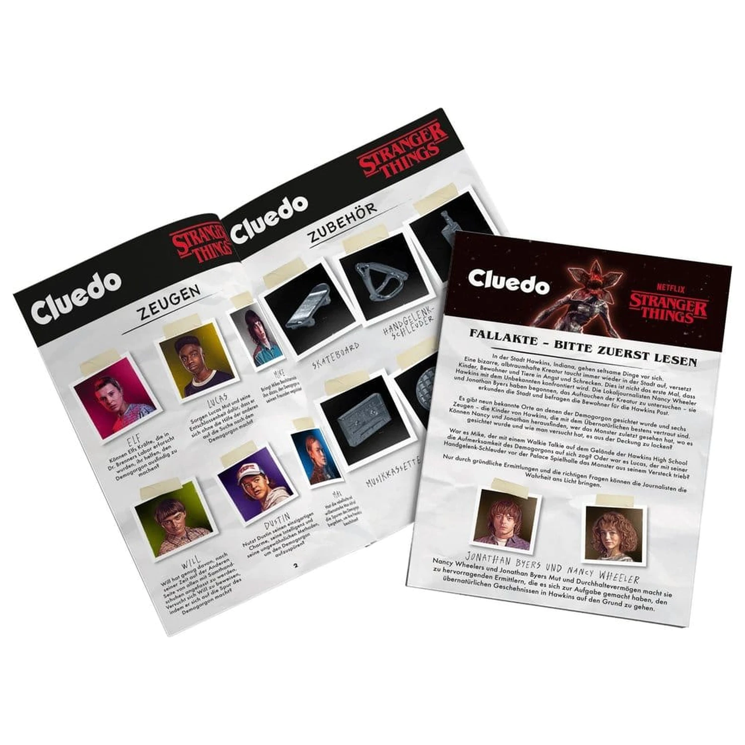 Gra planszowa Stranger Things Clue *German Version* zdjęcie produktu