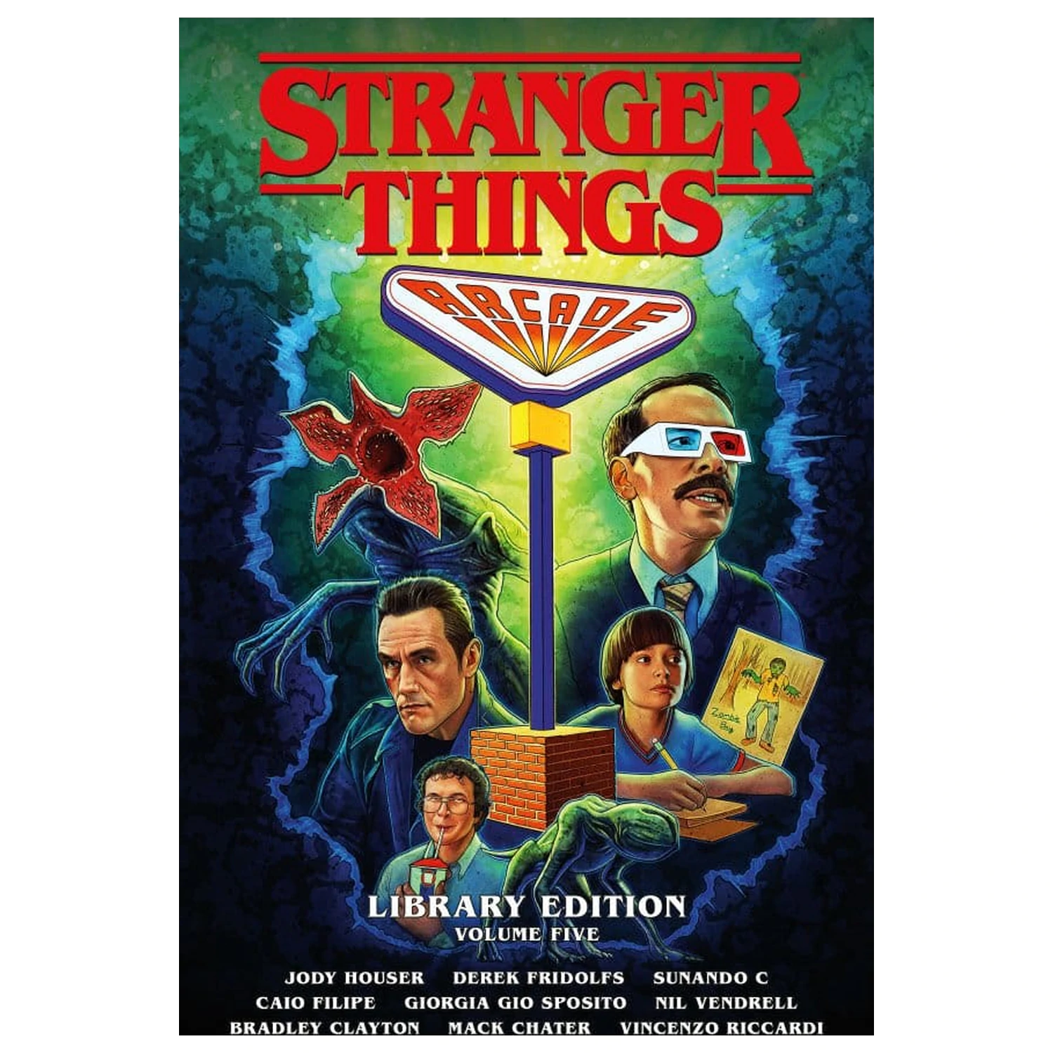 Stranger Things Komiksowe Wydanie Biblioteczne Tom 5 Twarda Okładka *Wersja Angielska* zdjęcie produktu
