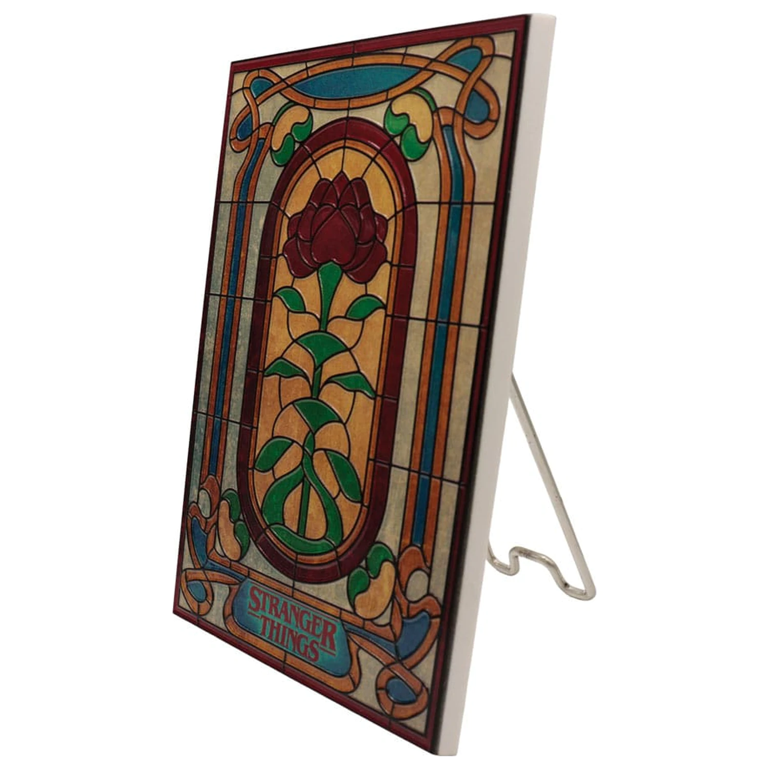 Stranger Things Resin Plaque Creel House Stained Glass Window zdjęcie produktu