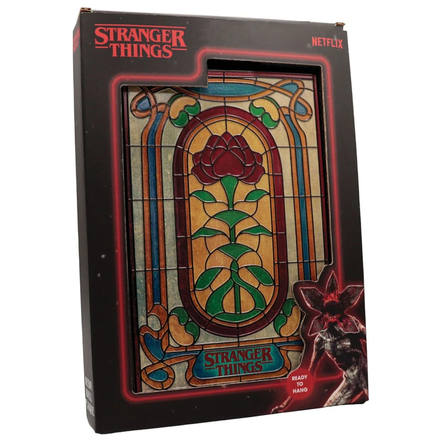 Stranger Things Resin Plaque Creel House Stained Glass Window zdjęcie produktu