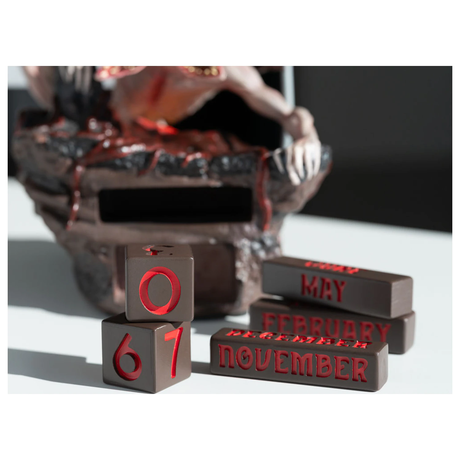 Stranger Things Demogorgon Kalendarz Wieczny 3D zdjęcie produktu