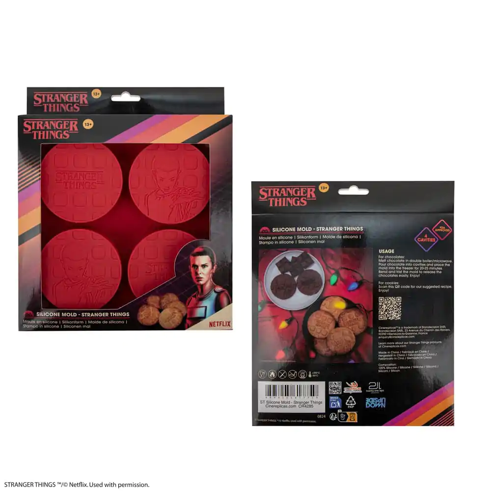 Stranger Things Waffle Silikonowa Foremka na Gofry Jedenastka zdjęcie produktu