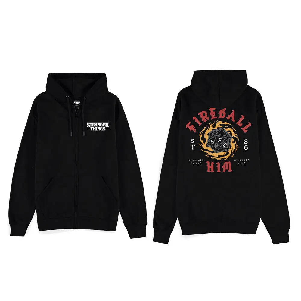 Bluza z kapturem Stranger Things Fireball zdjęcie produktu