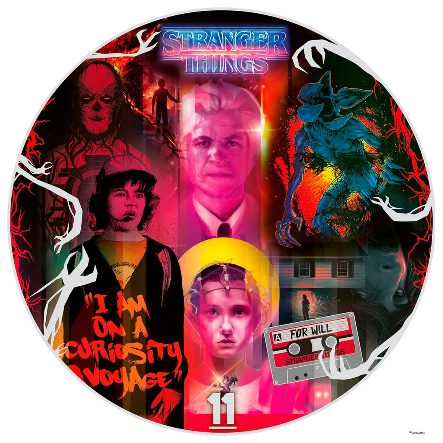 Stranger Things Okrągłe Puzzle Przyjaciele Nie Kłamią (500 elementów) zdjęcie produktu