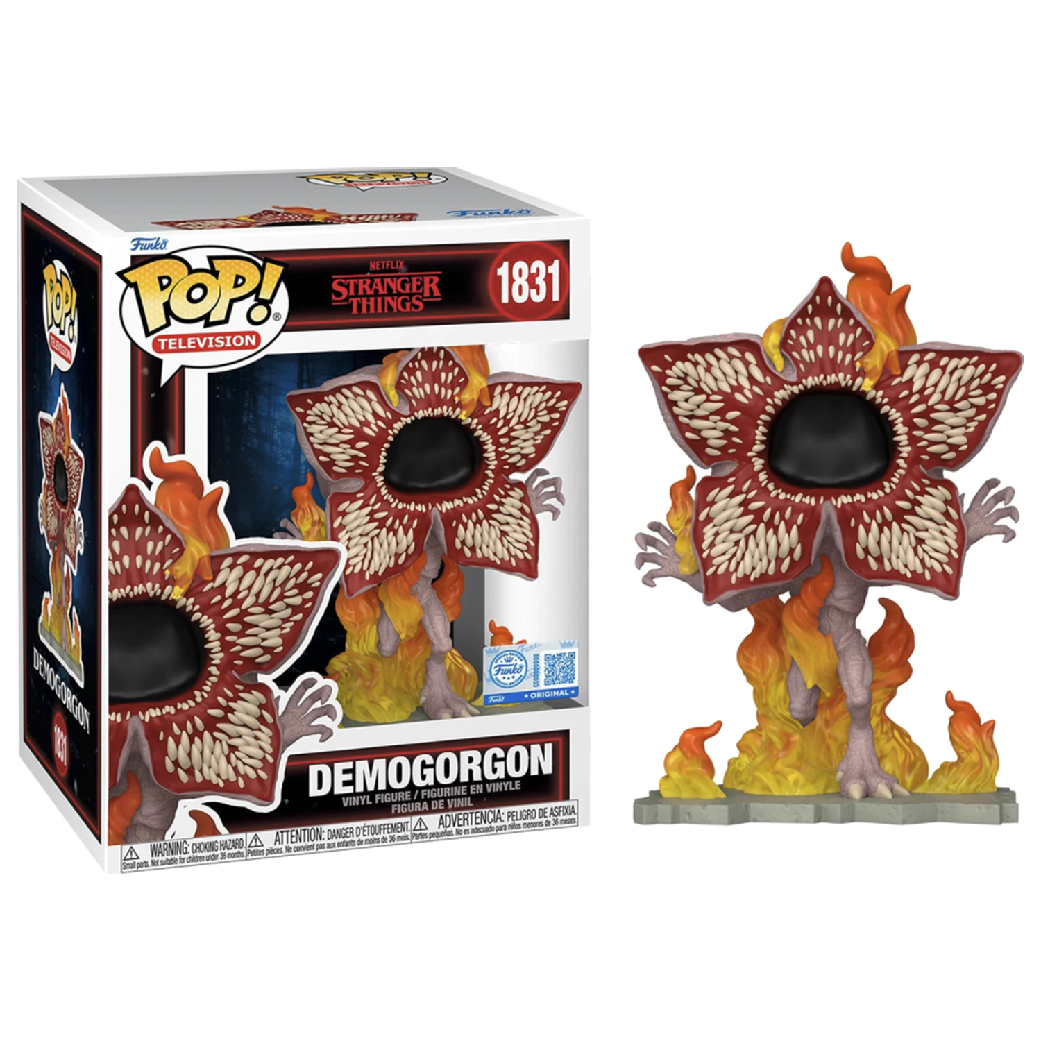 Figurka Stranger Things Funko POP Demogorgon (On Fire) zdjęcie produktu