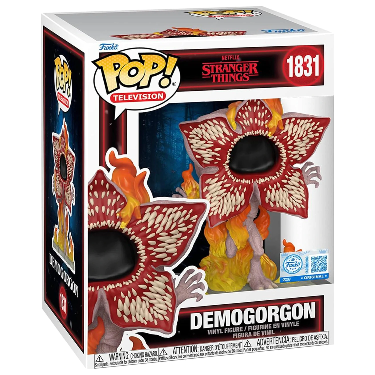 Figurka Stranger Things Funko POP Demogorgon (On Fire) zdjęcie produktu