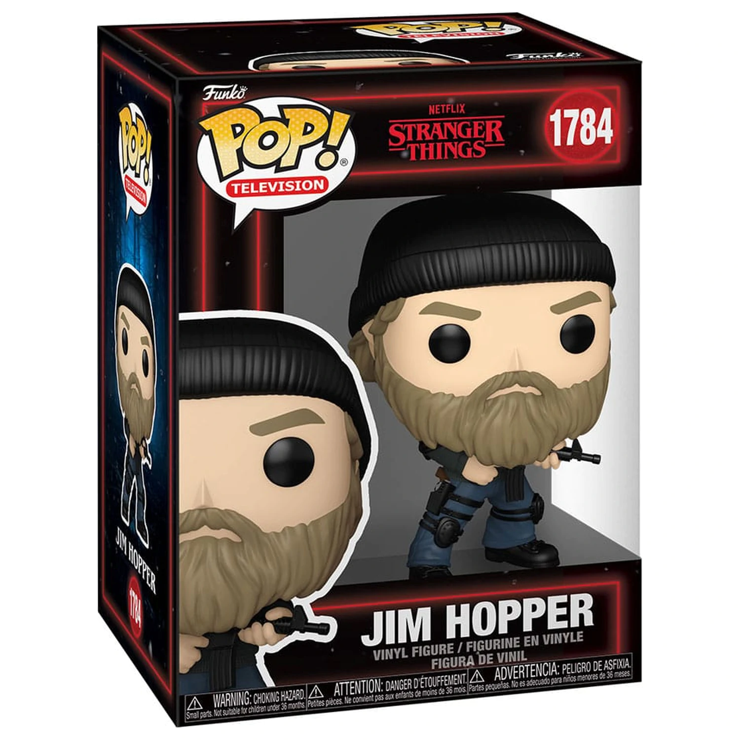Stranger Things Funko POP! Television Figurka winylowa Jim Hopper 9 cm zdjęcie produktu