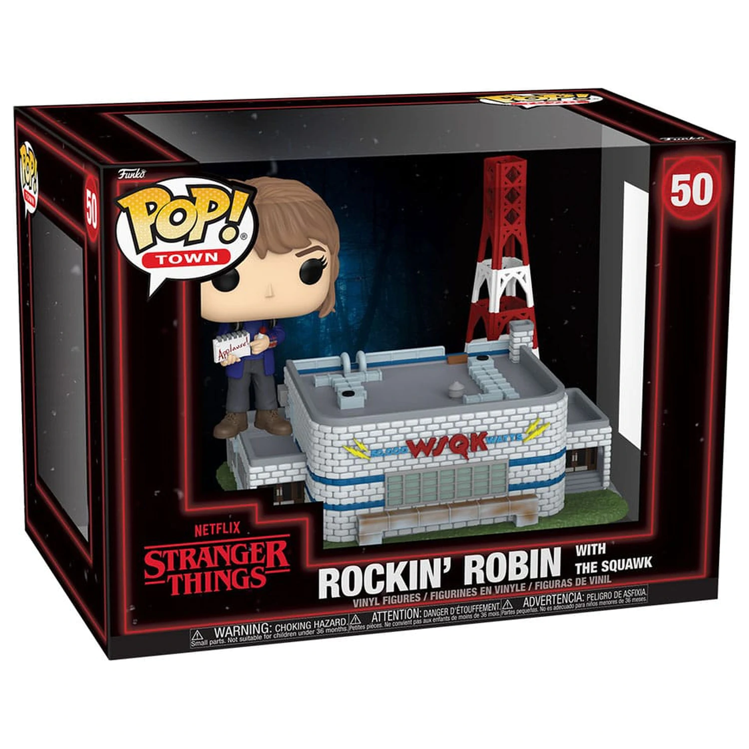 Stranger Things Funko POP! Town Winylowe figurki Rockin' Robin z The Squawk 9 cm zdjęcie produktu