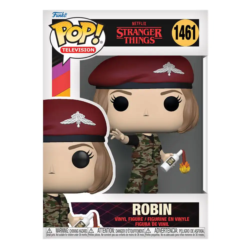 Stranger Things POP! TV Figurka Vinyl Hunter Robin z Koktajlem 9 cm zdjęcie produktu