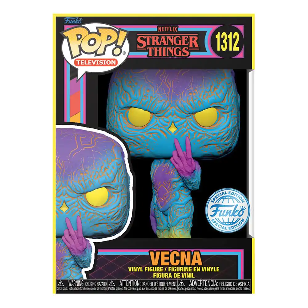 Figurki winylowe Funko POP! TV Stranger Things Vecna (BLKLT) 9 cm zdjęcie produktu