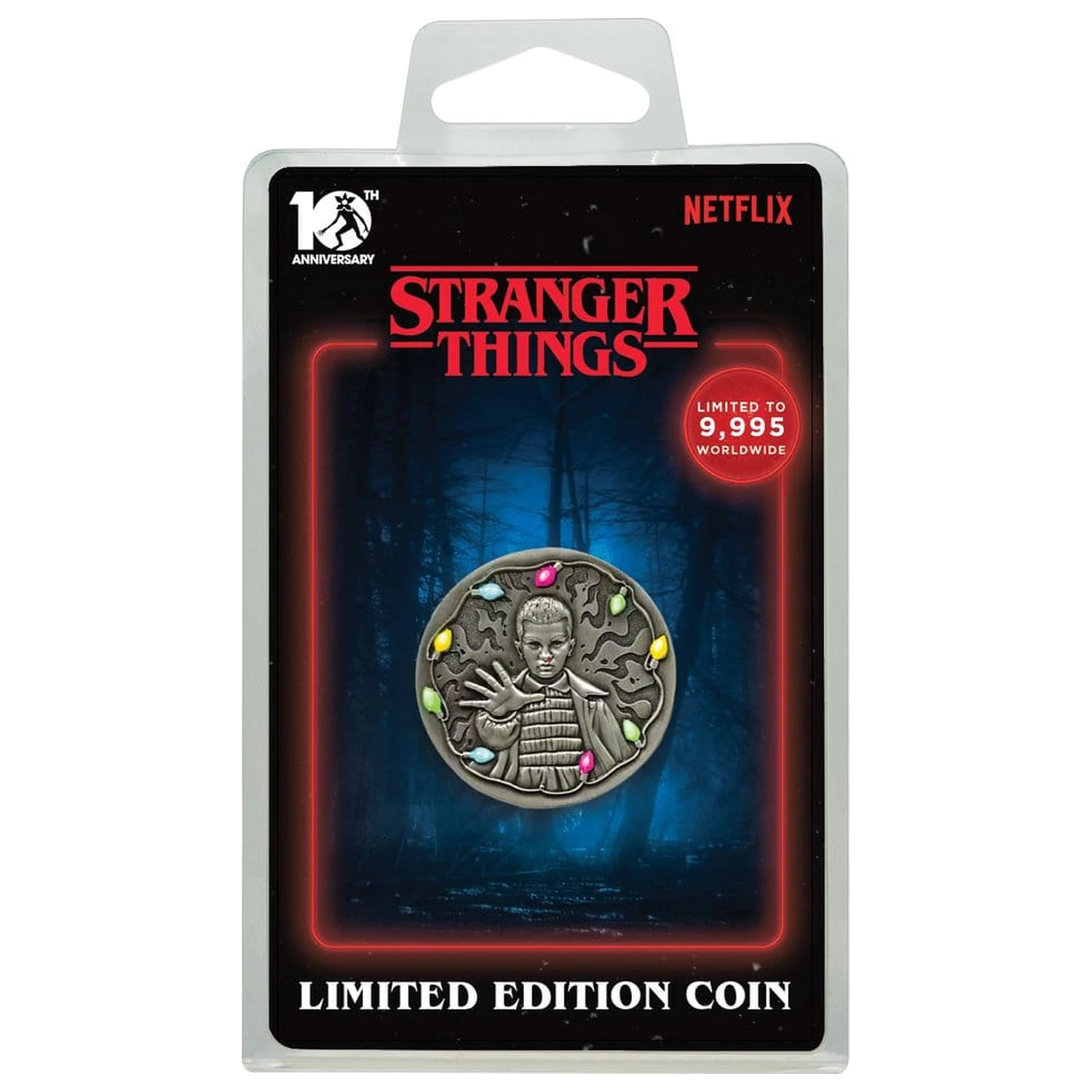 Stranger Things Kolekcjonerska Moneta 10. Rocznica Eleven Edycja Limitowana zdjęcie produktu
