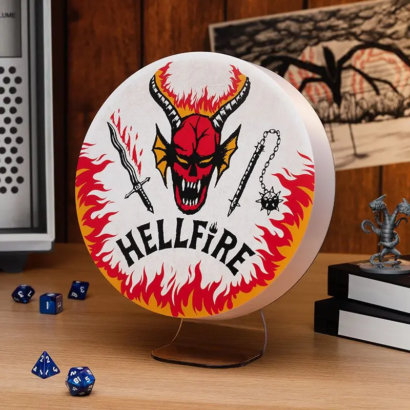 Lampa Stranger Things Hellfire Club Logo 20 cm zdjęcie produktu